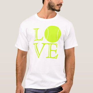 Camiseta del amor del tenis