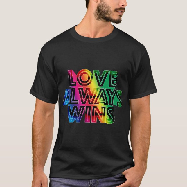 Camiseta Del amor triunfos siempre (Anverso)
