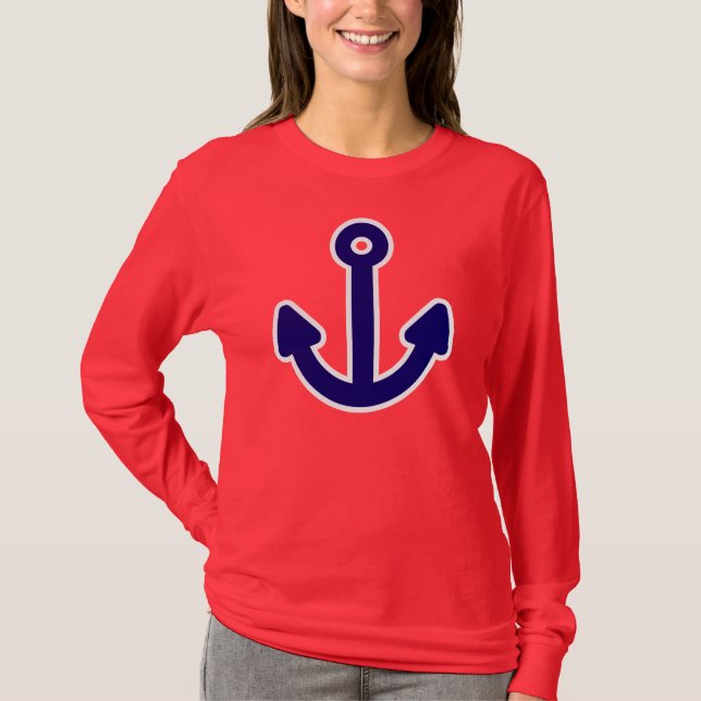 Camiseta del ancla (Anverso)