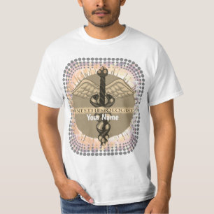 Camiseta del anestesiólogo Caduceus