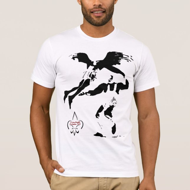 Camiseta del ángel del oscilación (Anverso)