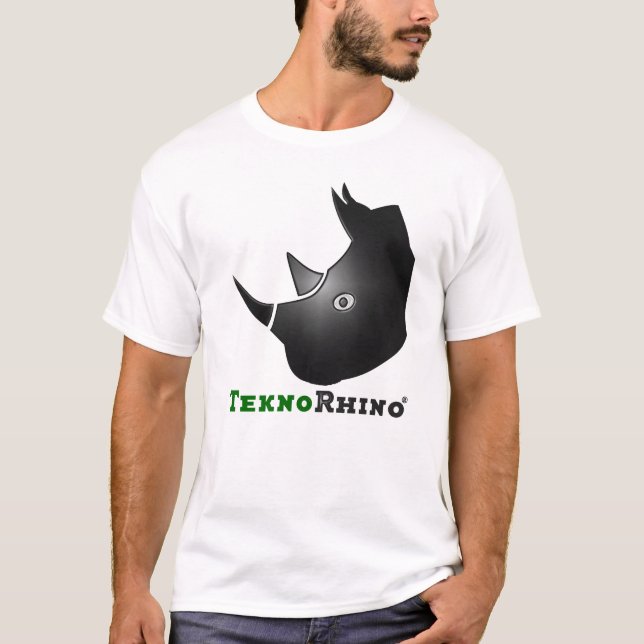 Camiseta del animado de TeknoRhino (Anverso)