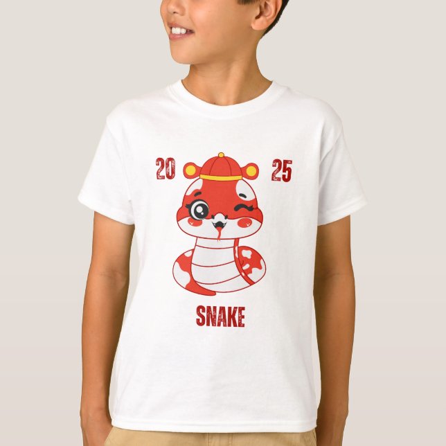 Camiseta del Año de la Serpiente 2025 (Anverso)