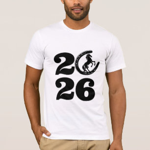 Camiseta del Año del Caballo 2026 - Año Nuevo Chin