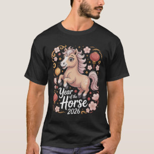 Camiseta del Año del Caballo 2026 Año Nuevo Chino