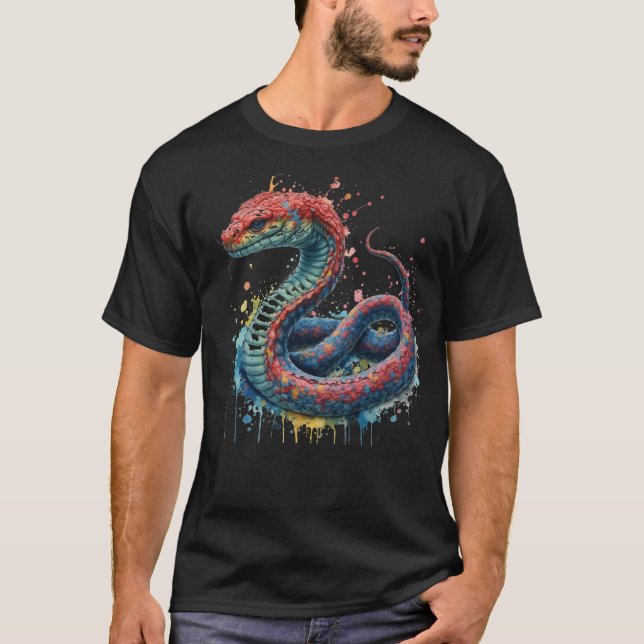 Camiseta del Año Nuevo chino serpiente 2025 (Anverso)