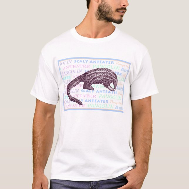 Camiseta del Anteater escamoso/del Pangolin (Anverso)