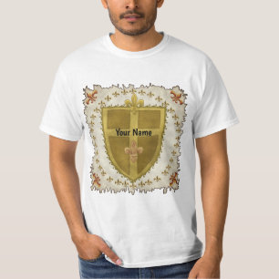 Camiseta del apellido con el escudo de la familia