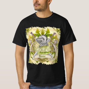 Camiseta del apellido con el escudo de la familia
