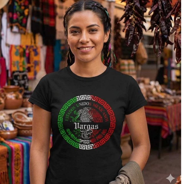 Camiseta del Apellido Vargas (Vargas Last Name T-shirt
)
