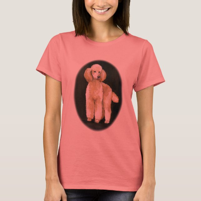 Camiseta del "Apricot Standard Poodle" del cantant (Anverso)