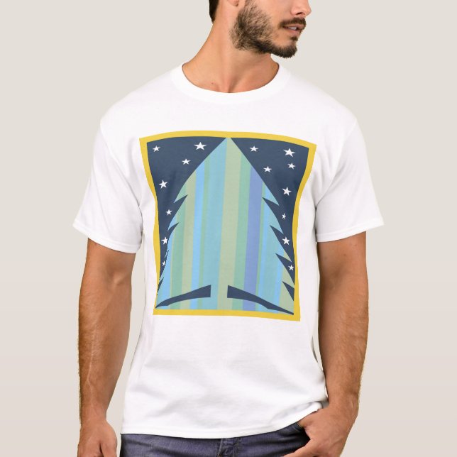 Camiseta del árbol de Christma (Anverso)