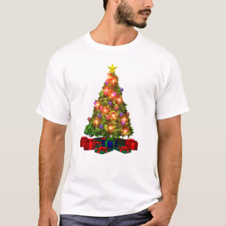 Camiseta del árbol de navidad
