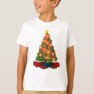 camiseta del árbol de Navidad