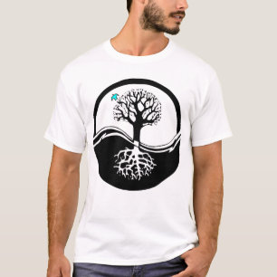 Camiseta del árbol de Yin Yang