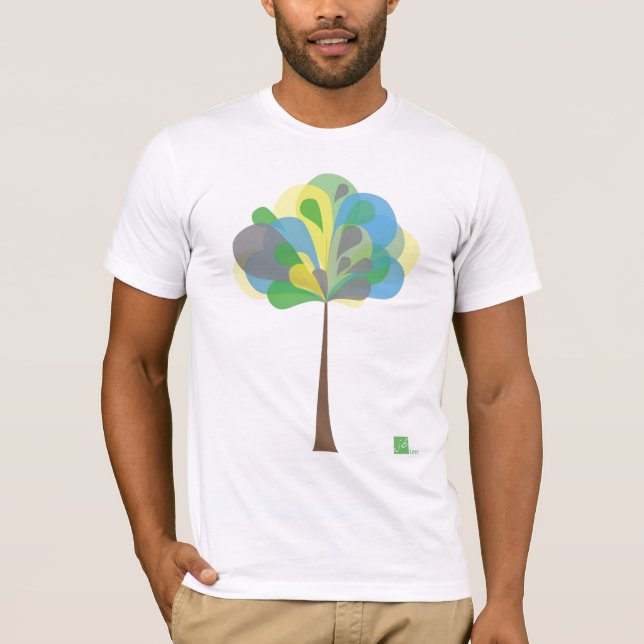 Camiseta del árbol del color NUEVA (Anverso)