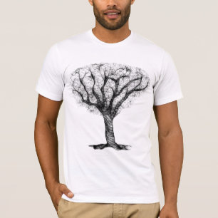 Camiseta del árbol del escritorzuelo