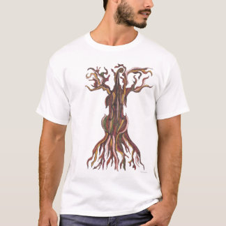 Camiseta del árbol del violoncelo