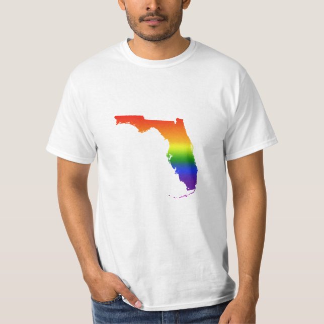 Camiseta del arco iris de la Florida (Anverso)