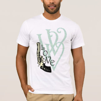 Camiseta del arma del amor