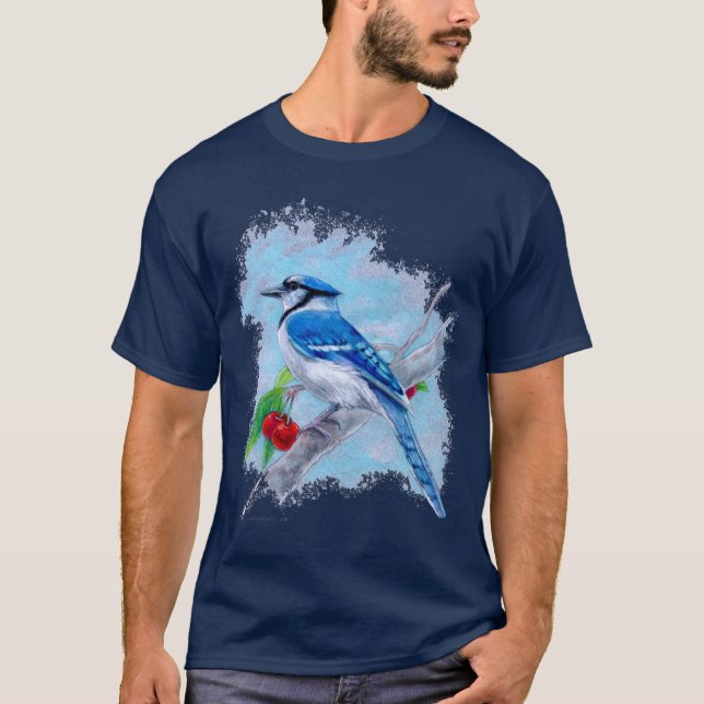 Camiseta del arrendajo azul (Anverso)