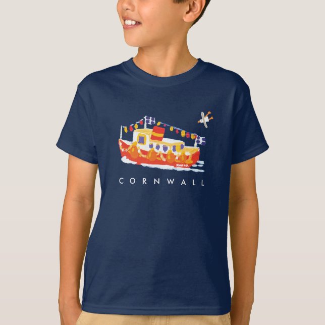 Camiseta del arte: Camiseta de Cornualles. (Anverso)