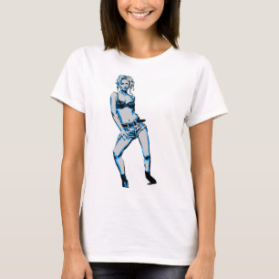 CAMISETA DEL ARTE DE LA CALLE DEL EMPEINE DE WENDY