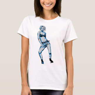 CAMISETA DEL ARTE DE LA CALLE DEL EMPEINE DE WENDY