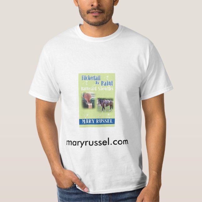 Camiseta del arte de la cubierta de Flickertail y (Anverso)