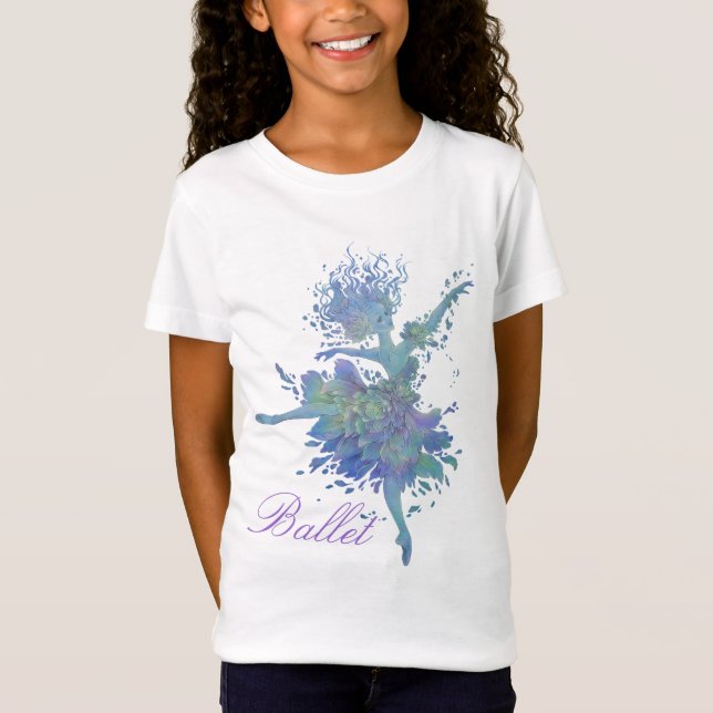 Camiseta del arte de la fantasía - bailarina de la (Anverso)