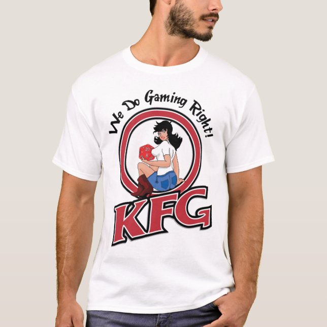 Camiseta del arte de la nariz de KFG (luz) (Anverso)