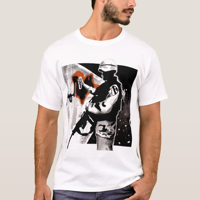 Camiseta del arte de la tropa (Anverso)