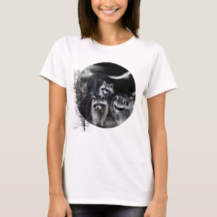 Camiseta del arte de los bandidos de la noche