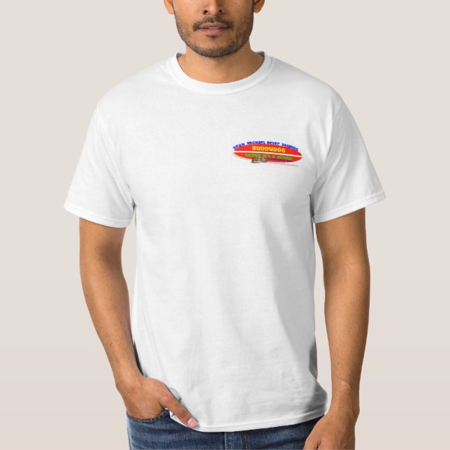 Camiseta del arte de los pescados de la isla de (Anverso)