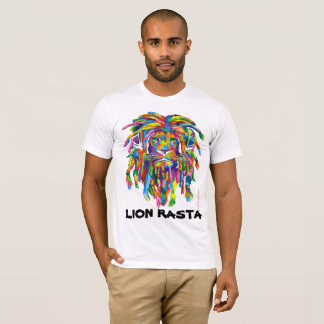 Camiseta del arte de Rasta Rastafarian Dreadlocks
