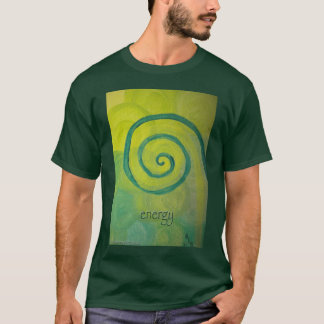 camiseta del arte del alcohol de la "energía"