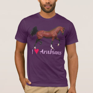 Camiseta del arte del caballo de los árabes del