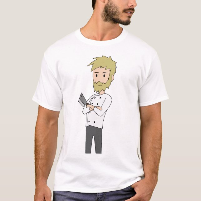 Camiseta del arte del carácter del tapón el | (Anverso)