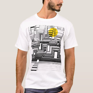 Camiseta del arte del Doodle de la ciudad del