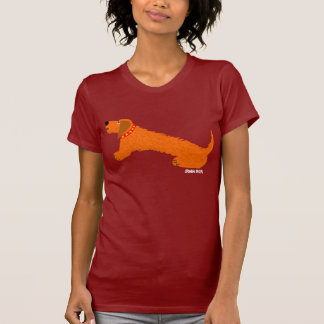 Camiseta del arte: Perro de salchicha