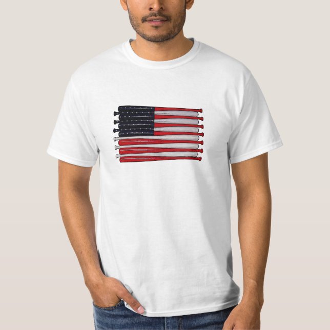 Camiseta del arte pop del bate de béisbol de la (Anverso)