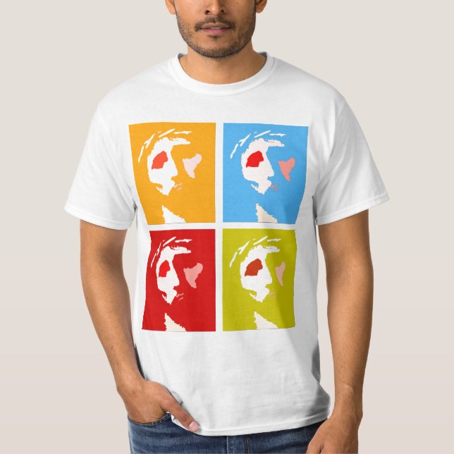 camiseta del arte pop del Jesucristo (Anverso)
