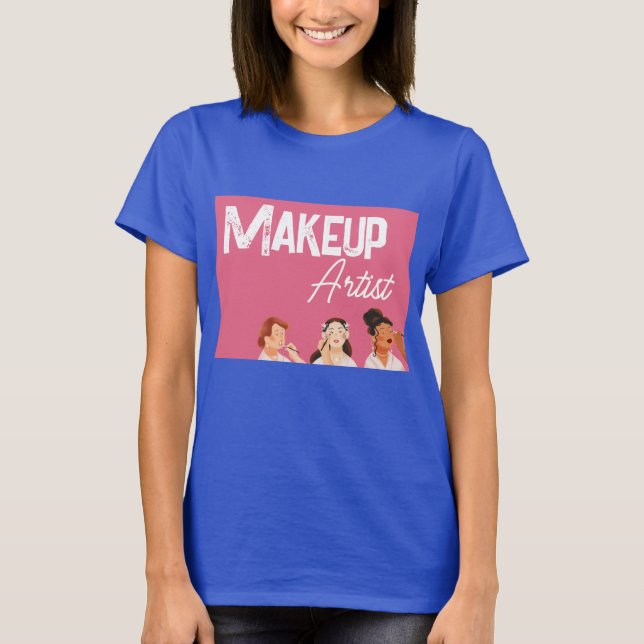 Camiseta del artista de maquillaje (Anverso)