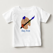 Camiseta del artista del bebé