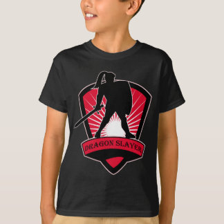 Camiseta del asesino del dragón del caballero