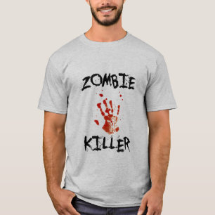 Camiseta del asesino del zombi