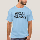 Camiseta del asesino social<br><div class="desc">Echa un vistazo a nuestro gracioso Asesino Social a camisetas y ropa.</div>