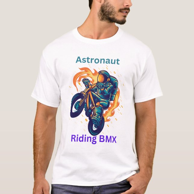 Camiseta del Astronauta BMX (Anverso)