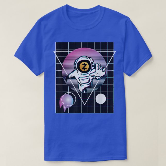 Camiseta del astronauta de Zcash (Diseño del anverso)