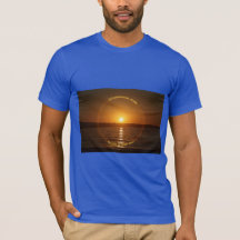 Camiseta del atardecer